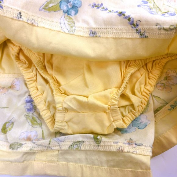 NWT Gymboree Girl Yellow Floral Print Dress & Matching Sock Size 3T - Picture 4 of 6